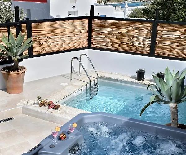Mykonos Heaven - Sea View & Outdoor Hot Tub * Mykonos Town