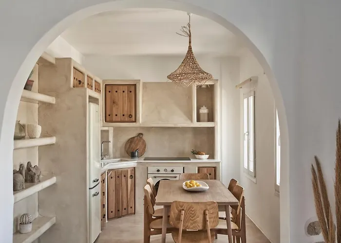 别墅 Mykonos Heaven - Sea View & Outdoor Hot Tub Mykonos Town