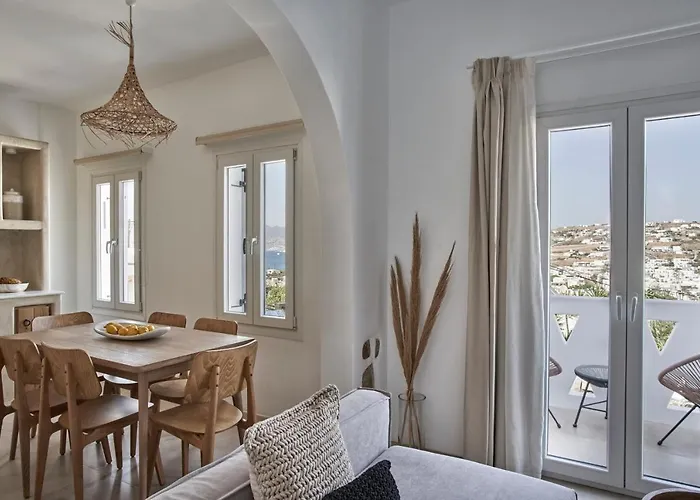 Mykonos Heaven - Sea View&outdoor Hot Tub Villa Mykonos Town