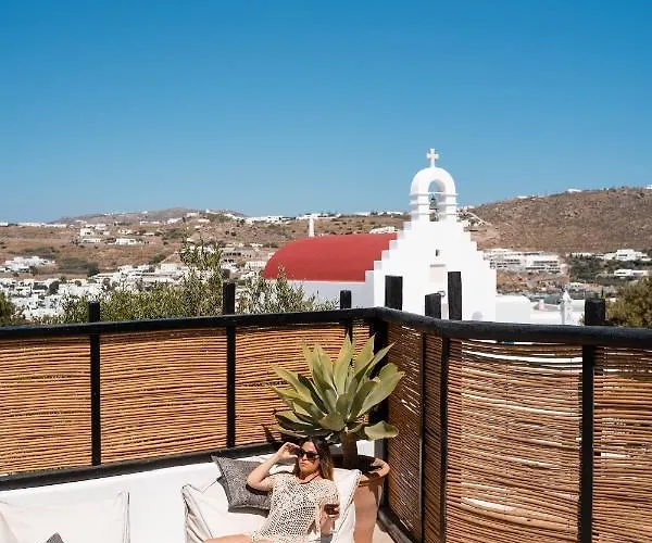 Mykonos Heaven - Sea View&outdoor Hot Tub Villa *