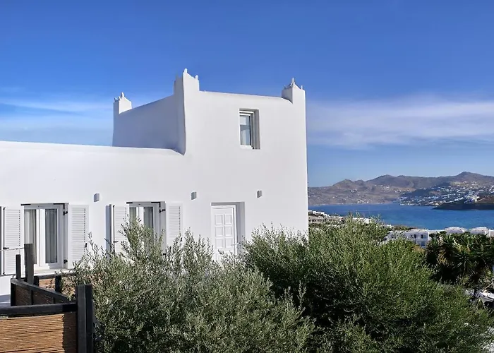 Mykonos Heaven - Sea View & Outdoor Hot Tub