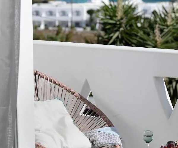 别墅 Mykonos Heaven - Sea View & Outdoor Hot Tub Mykonos Town